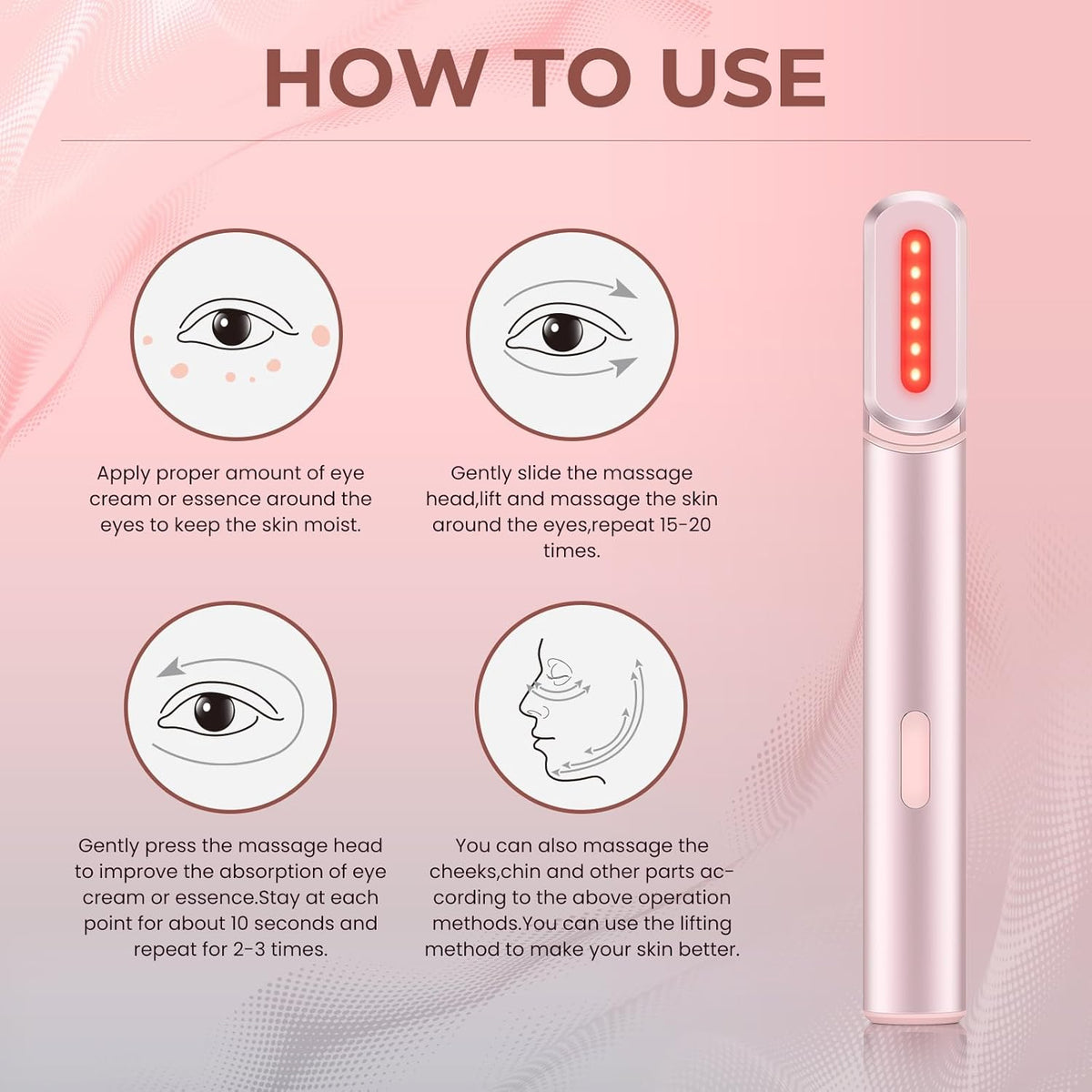 Red Light Face Wand
