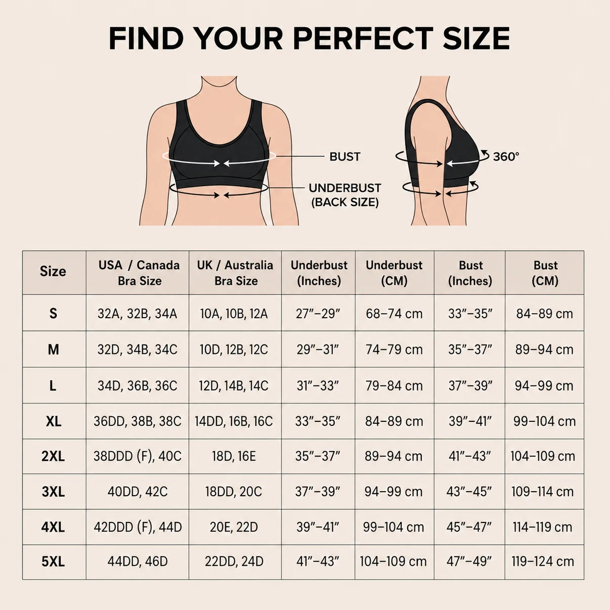 Seamless Cross-Back Support Bralette