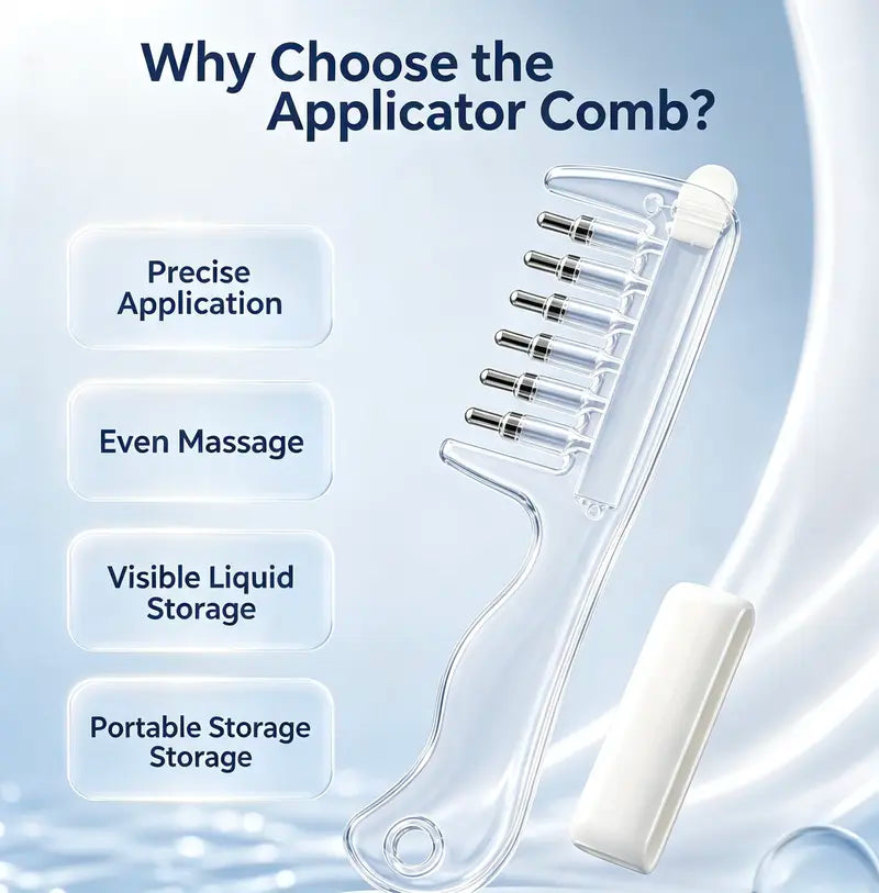 Scalp Oil Applicator Comb