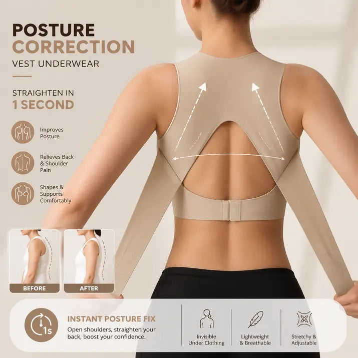 Seamless Cross-Back Support Bralette